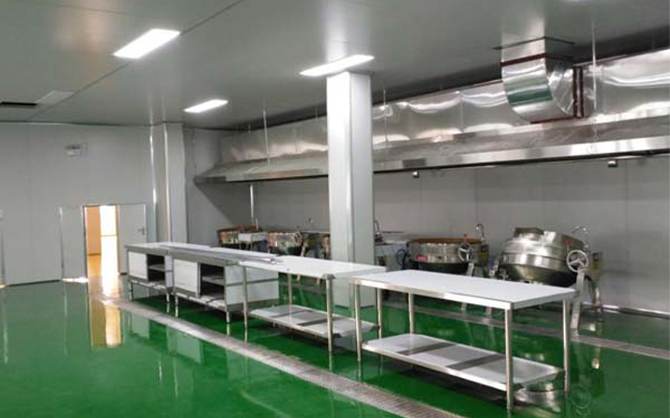 青海食堂廚房設備布局圖片
